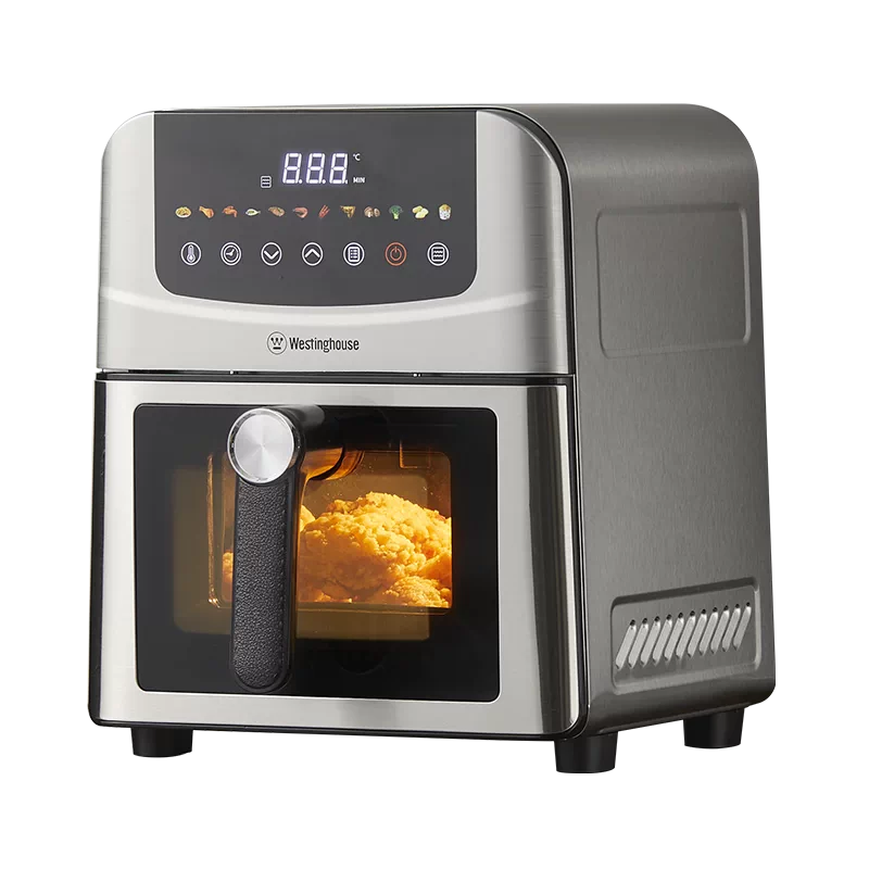 西屋双层空气炸锅14L全金属腔体可视家用双腔炸锅多功能烤箱Z050