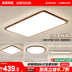 Hp Lighting Living Room Ceiling Lamp Modern Simple Log Style Full Spectrum Eye Protection Hall Antique Lighting Package