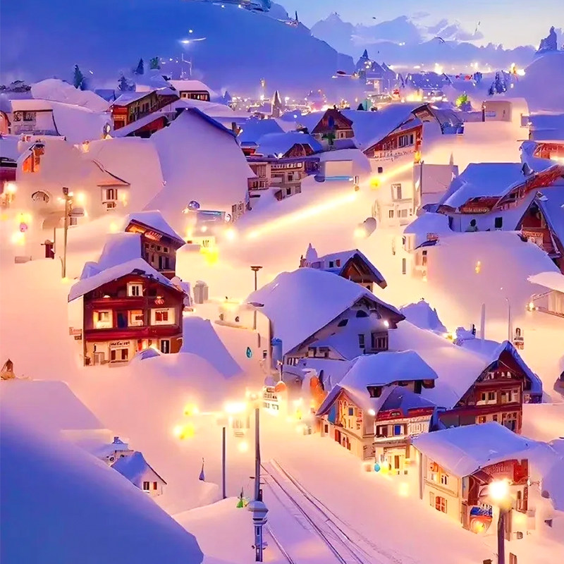 【0购物小团】东北哈尔滨雪乡旅游长白山冰雪大世界6天5晚跟团游