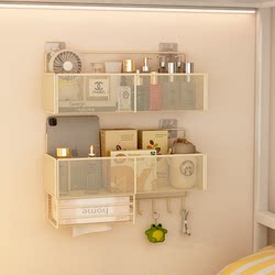 Wall-Mounted Storage Rack Without Drilling, Dormitory Bedside Storage Box, Dormitory Essentials, Wall-Mounted Upper Bunk Bed Organizer