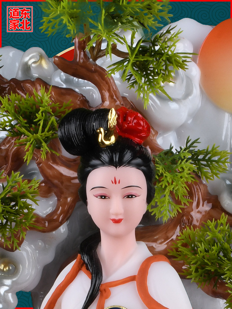 Moon Palace Chang'e Taiyin Star King Jade Rabbit Statue Guanghan Palace ...
