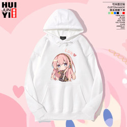 Kaiou Rinne Luka Merchandise Hoodie Sweatshirt Jacket Anime Singer Autumn and Winter Loose Pullover Clothing