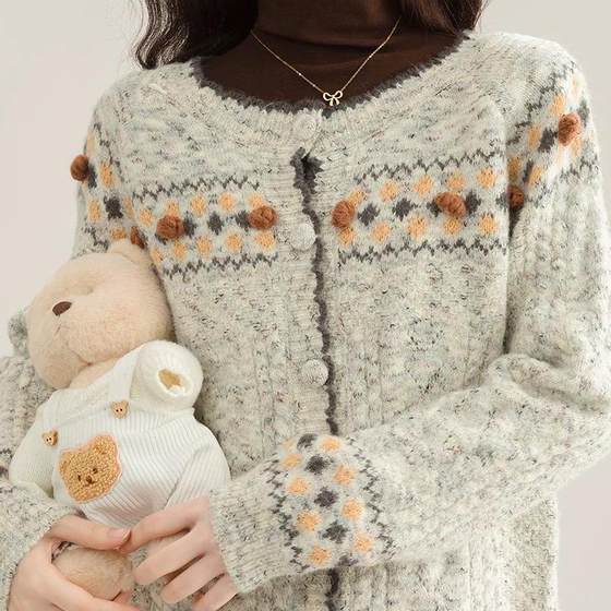 Orphan collection link [B101B150] Autumn and winter knitted pullover sweater jacket new style for women