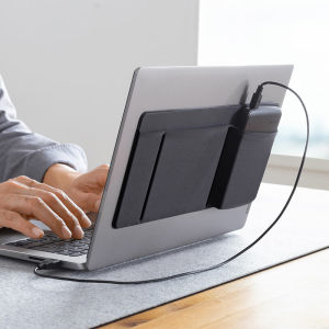 
Japanese SANWA laptop sticker mouse storage sticker storage bag data cable hard disk storage bag integrated accessories storage thin and portable