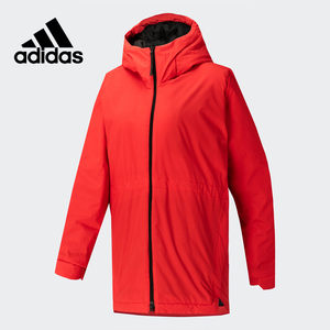 Adidas/Authentic Women's Winter Outdoor Sports Hooded jacket, jacket, cotton jacket FT8914