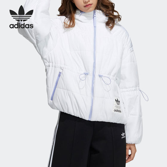 Adidas/Adidas genuine clover women's fashion trend sports warm cotton service HF1587