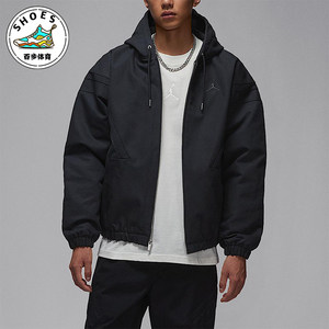 
Nike/Nike genuine JORDAN men's sports loose casual woven hooded cotton jacket HV1849-010