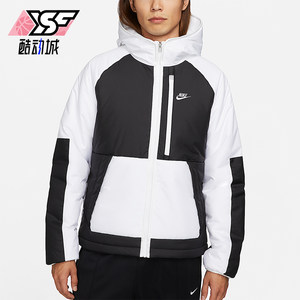 
Nike/Nike Genuine 2025 Winter Men's Daily Hooded Splicing Warm Cotton Clothes DD6858-100