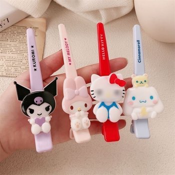 Cartoon kt cat hair clip female cool 2025 new style