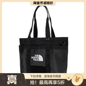 
The North Face North Large Capacity Couple's Camping Bag Travel Bag Shoulder Bag Tote Bag Portable Black