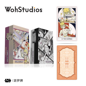 
[Woh] Serial Comic Tarot Cards, Fenwei Special Cards, 78 Werther Cards, Luo Board Game Cards