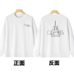 Deng Ziqi Concert Same Style Clothing Round Neck Long Sleeve Sweatshirt Autumn and Winter Apocalypse Gem Merchandise Support Top