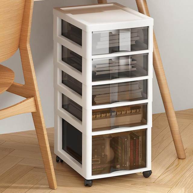 Cosmetics storage box, multi-layer drawer-type under-table storage rack ...