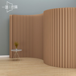 Folding Screen Partition for Office, Room Divider, Living Room Room Divider, No-Drill Foldable Bathroom Partition Wall