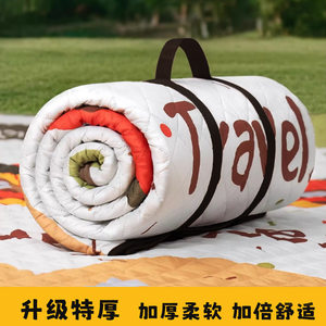 
Ultrasonic thickened outdoor picnic mat waterproof and moisture-proof outdoor camping mat enlarged aluminum film paving lawn mat