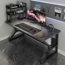E-Sports Table Home Computer Table Desktop Simple Office Desk and Chair Set Study Desk Bedroom Student Game Table