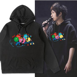 Mayday Concert 5525 Same Style Sweatshirt for Men, Autumn Edition, 25Th Anniversary Ash Lee Merchandise, Loose and Versatile Jacket