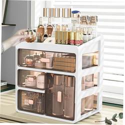 Makeup Organizer Cosmetic Storage Box Drawer Type Desktop Fi