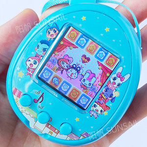 
Menglong pet game console for girls pet egg electronic smart toy feeding girls electronic pet blue
