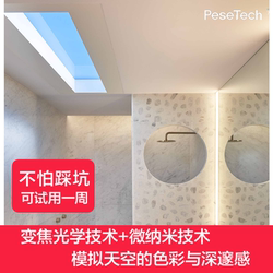 Pesetech Sunrise and Sunset Edition with Zoom Optical Film Smart Clear Sky Light Natural Light Blue Sky 7 Sizes