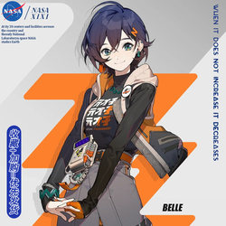 Nasa Absolute Zero Collaboration Hoodie for Men, Autumn/Winter 2025 New Model, Bangbu Anime Merchandise Clothing Jacket