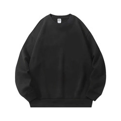 Solid Color Long-Sleeved Hooded Crewneck Sweatshirt! Fan Benefits! Limited Edition Clothing! Men's and Women's Autumn and Winter Fleece-Lined Jacket!