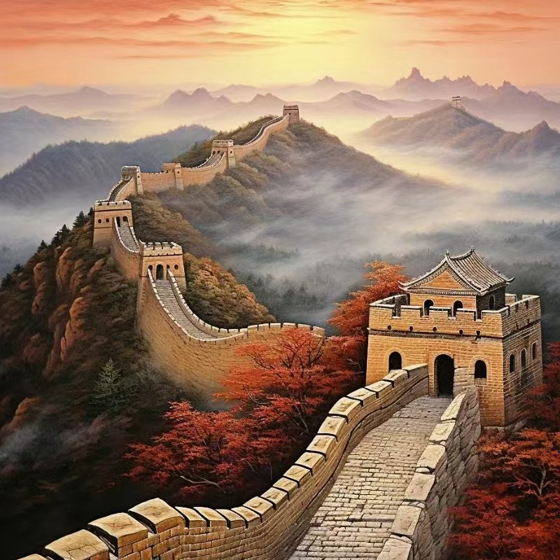 长沙到北京一地纯玩双飞5日游故宫长城颐和园天安门城楼一价全含