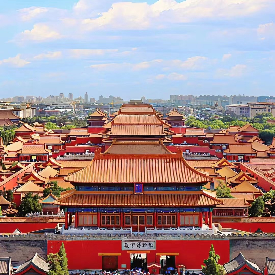 长沙到北京一地纯玩双飞5日游故宫长城颐和园天安门城楼一价全含