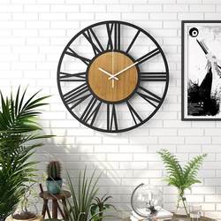 New Wall Clock Nordic Style Simple Living Room Home Iron Wall Clock Silent Clock Light Luxury Wall Clock