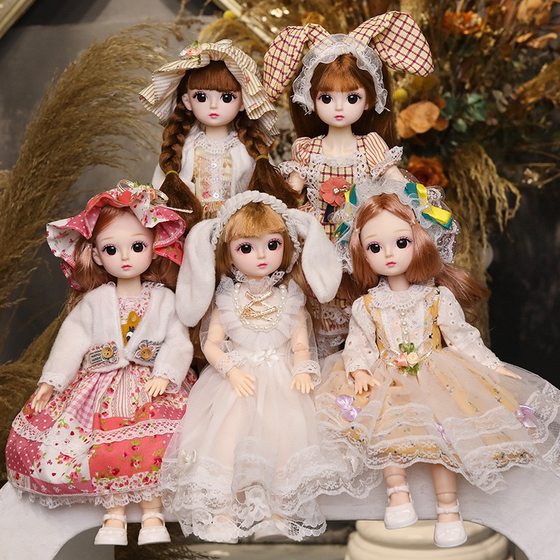 30 cm 6 points doll 2026 new style doll clothes cute doll super cute toy girl birthday gift