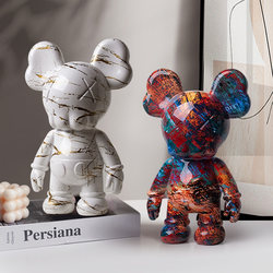 Internet-Famous Kaws Series Living Room Wine Cabinet Entrance Study Desk High-End Resin Ornaments Creative Office Desk Decorations