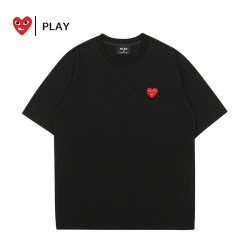 Play Official Short-Sleeved T-Shirt for Men and Women 2026 Summer Couple Wear American Casual Sports Embroidered Pure Cotton Half-Sleeve Trendy