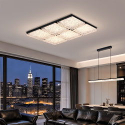 Italian-Style Light Luxury Living Room Ceiling Light, Modern Minimalist Main Light, 2026 New Model, Eye-Friendly, High-End Feel, Whole House Lighting Package