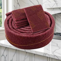 Diamond Abrasive Magic Eraser Household Cleaning Cloth Dishwashing Cloth Rust Remover Pot Scrubber Powerful Stain Remover Cleaning Wipe