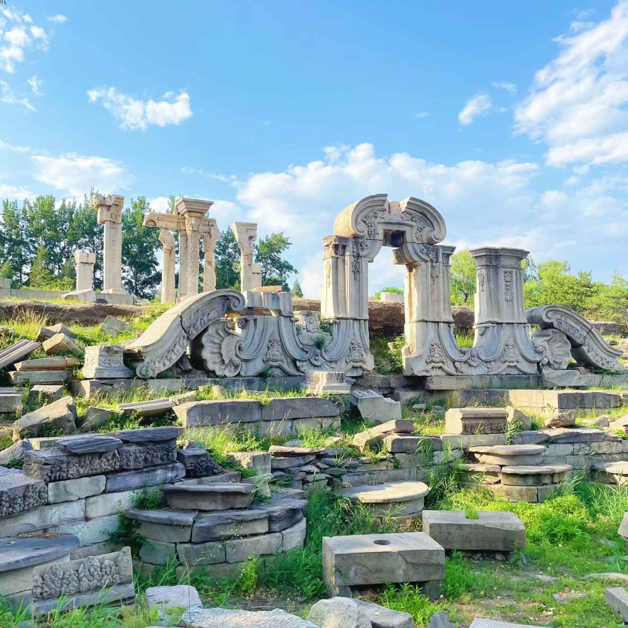 北京旅游天安门升旗圆明园清华故宫八达岭长城颐和园5天跟团游