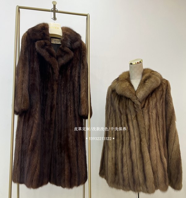 Fur and mink fur allinone professional dry cleaning to remove odor