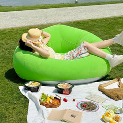 Inflatable Sofa for Outdoor Camping, Picnics, Music Festivals, Indoor Lazy Sofa, Can Be Used for Lying down and Sleeping, Portable Double Camping Chair
