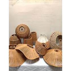 Branch lampshade Chinese style lampshade woven antique lampshade shell table lamp chandelier e27 lamp holder B&B lamp entrance