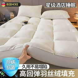 German Five-Star Hotel Exclusive Mattress Pad, Thickened Home Bedroom Non-Slip Mattress, Dormitory Floor Insulation Pad