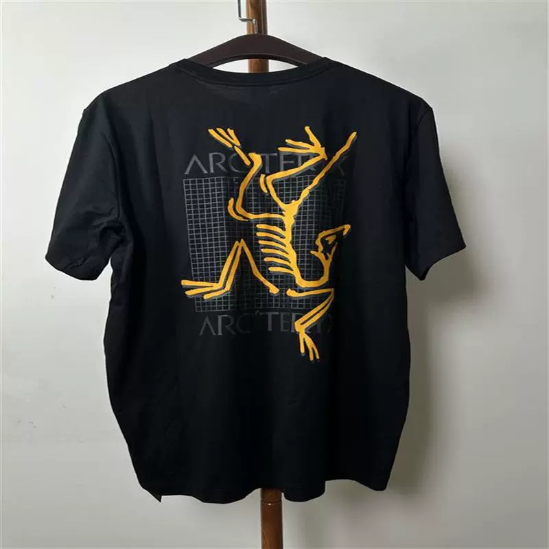 正品现货Arcteryx始祖鸟Multi Bird Logo ss后背字母Logo短袖T恤-Taobao 
