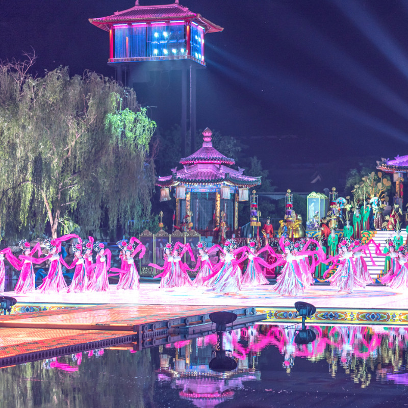 西安网红长恨歌+兵马俑+华清宫一日游三环内接含讲解午餐、头等舱