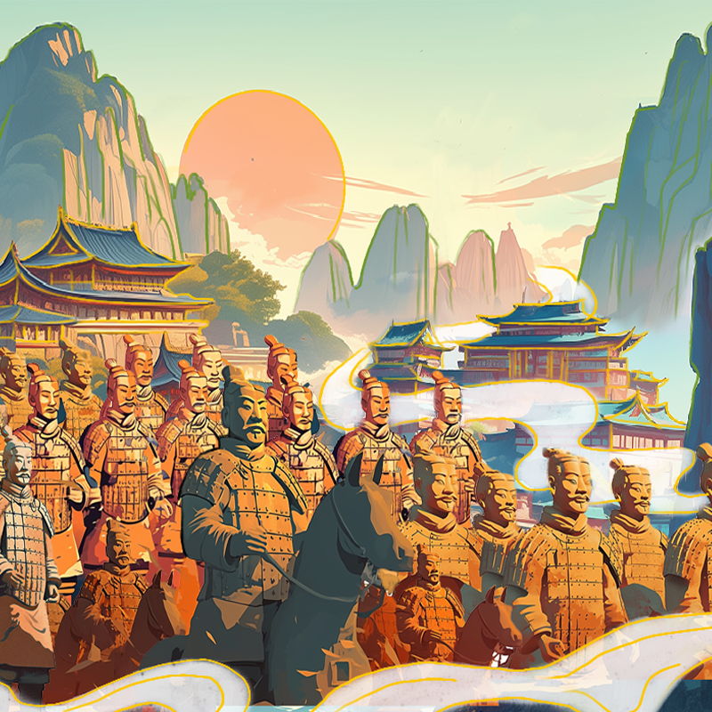 西安兵马俑/西安博物院/小雁塔/回民街,纯玩/不散拼/司兼导