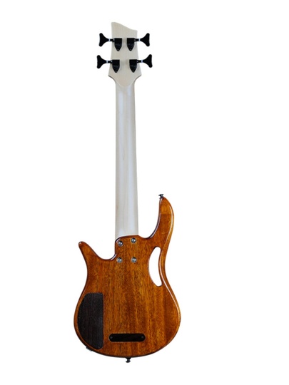 Akama Mini Electric Bass - 24 Fret Rosewood Fingerboard