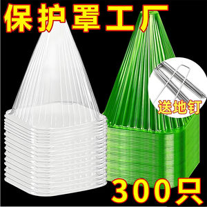 
Seedling protection cover Thickened seedlings plant bell cover Greenhouse vegetable seedlings frost large protection insect protection cover seedling cultivation magic tool