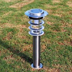 Solar lamp lawn lamp courtyard villa outdoor lamp home lawn waterproof modern simple led stainless steel