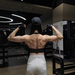 Lilibb Lycra Halter Neck Yoga All-In-One Sports Fitness Vest with Chest Pad 1522