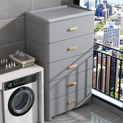 Thickened Bedside Table Extra-Large Plastic Drawer-Type Storage Cabinet for Clothes, Home Bedroom Baby Wardrobe Storage Cabinet