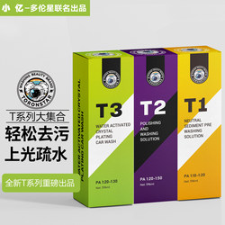 Xiaoyi t Series Concentrated High-Foaming Car Wash Liquid, Main Wash and Pre-Wash Liquid, Water-Activated Wheel Hub Cleaner, Removes Sludge and Sand