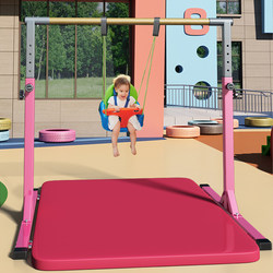 Kindergarten Indoor Single Bar Pull-Up Bar for Children, Home Use Swing Support Pole, Outdoor Wooden Floor-Standing Pull-Up Device