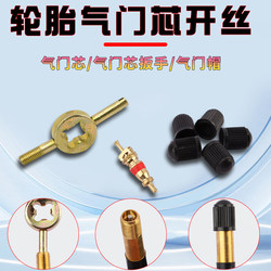 Tire Valve Core Thread Wrench Valve Key Valve Needle Car Motorcycle Electric Bicycle Valve Cap